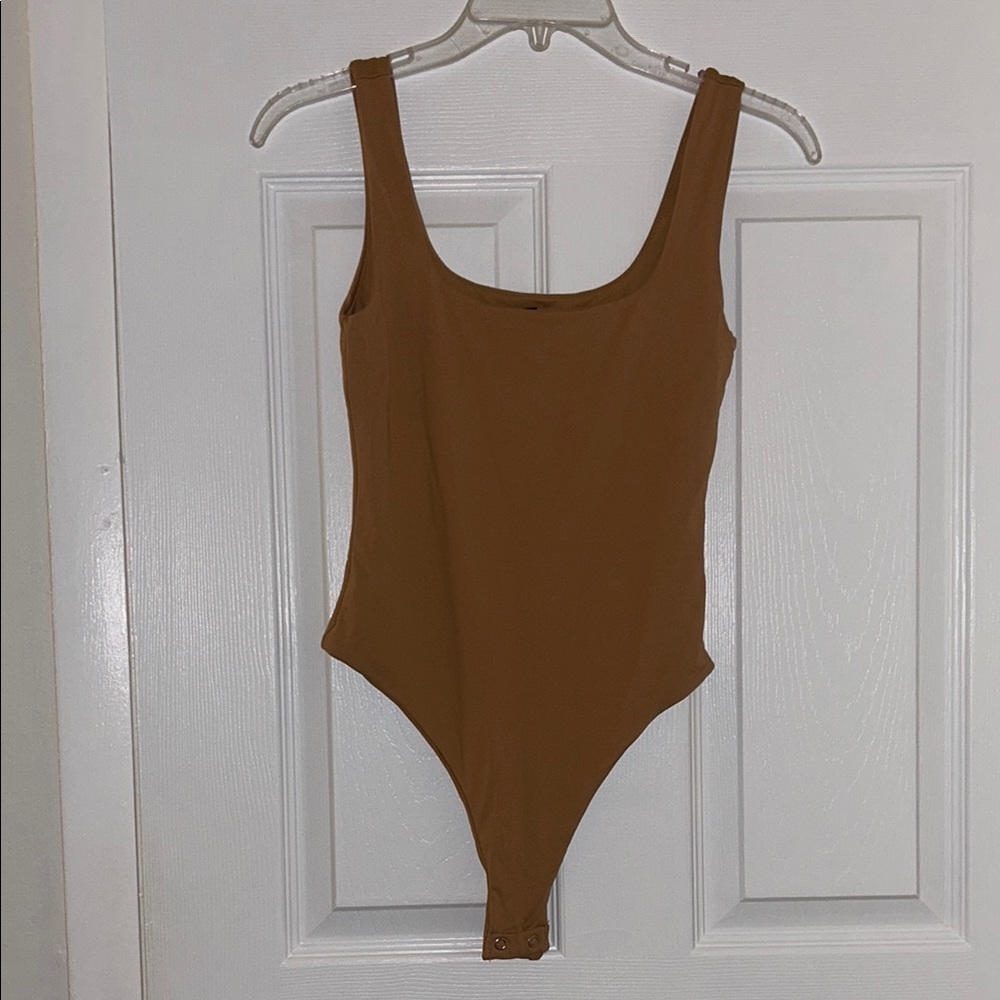 Forever 21 Camel thong bodysuit